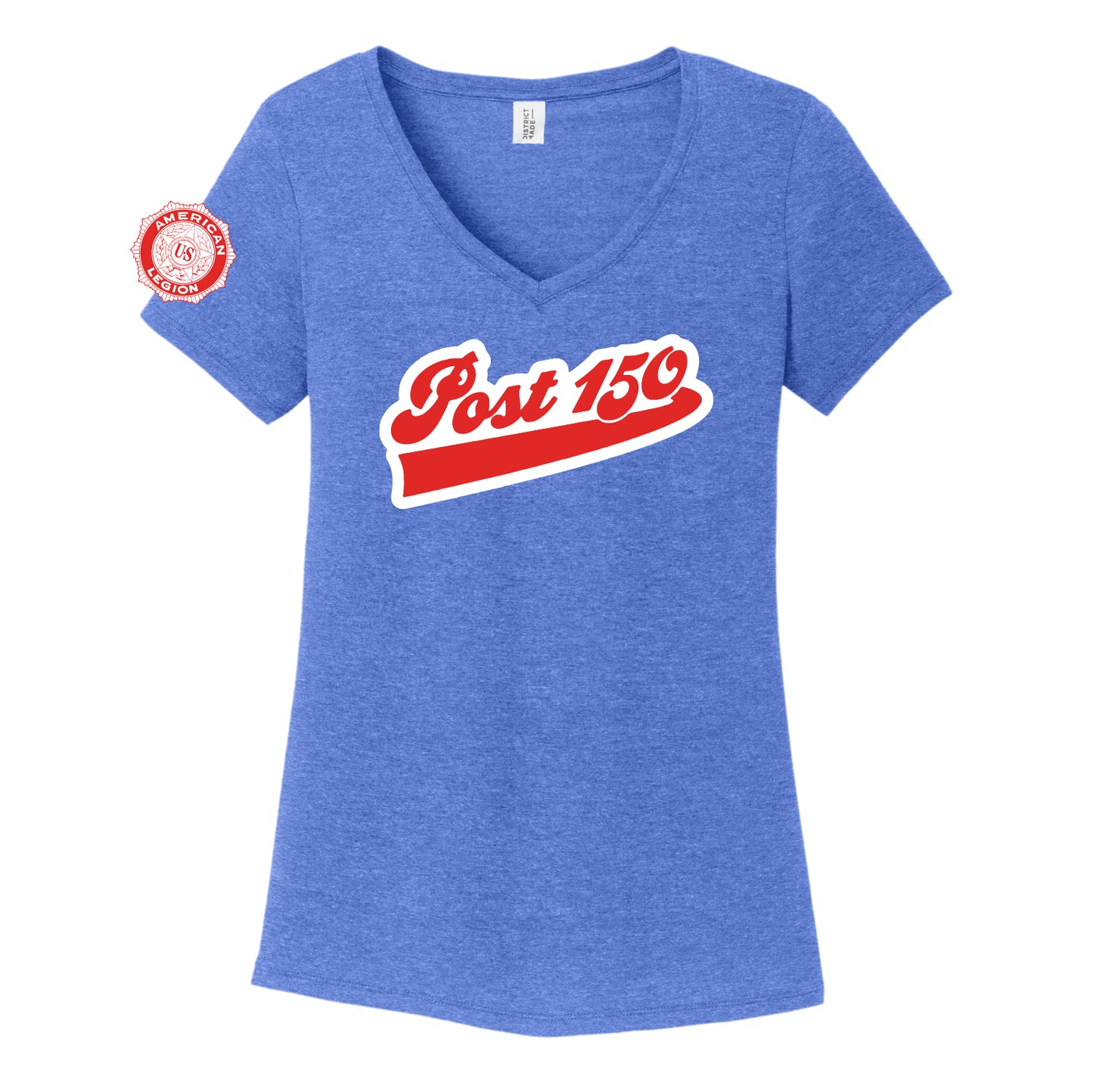 WAL Post 150 Women V Neck T-shirt