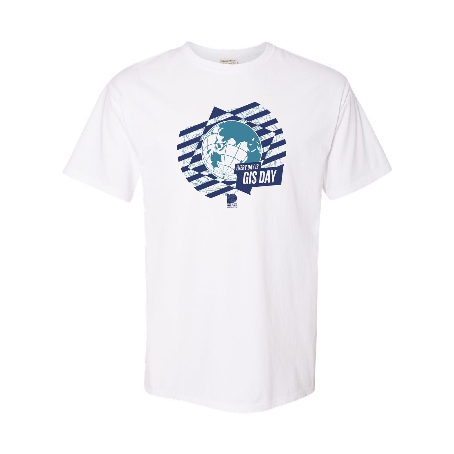 GIS Day 2025 Men's Garment-Dyed T-Shirt (2)