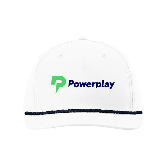 Powerplay Five Panel Classic Rope Cap