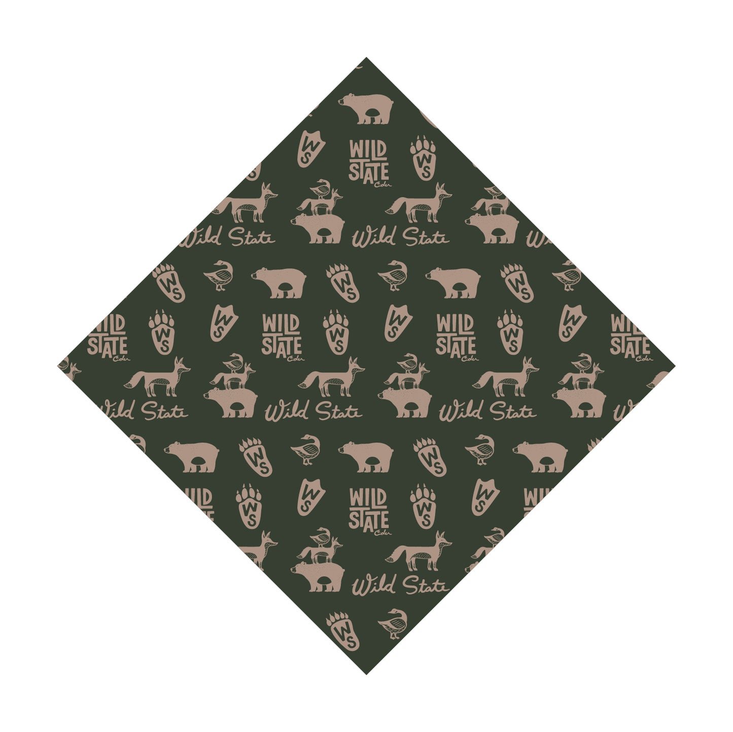 Wild State Cider Pattern Full Bandanas