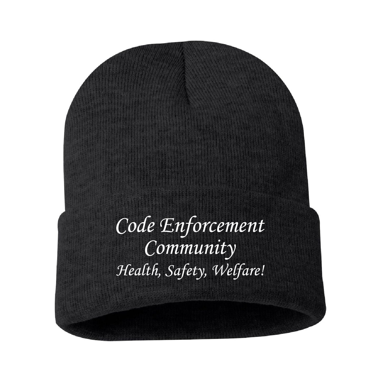 NYS Code Apparel Solid Cuffed Beanie