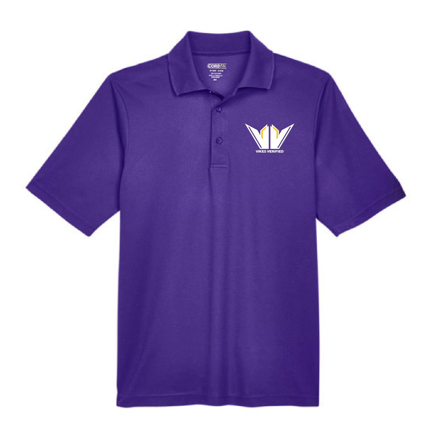 Vikes Verified Men's Origin Performance Piqué Polo