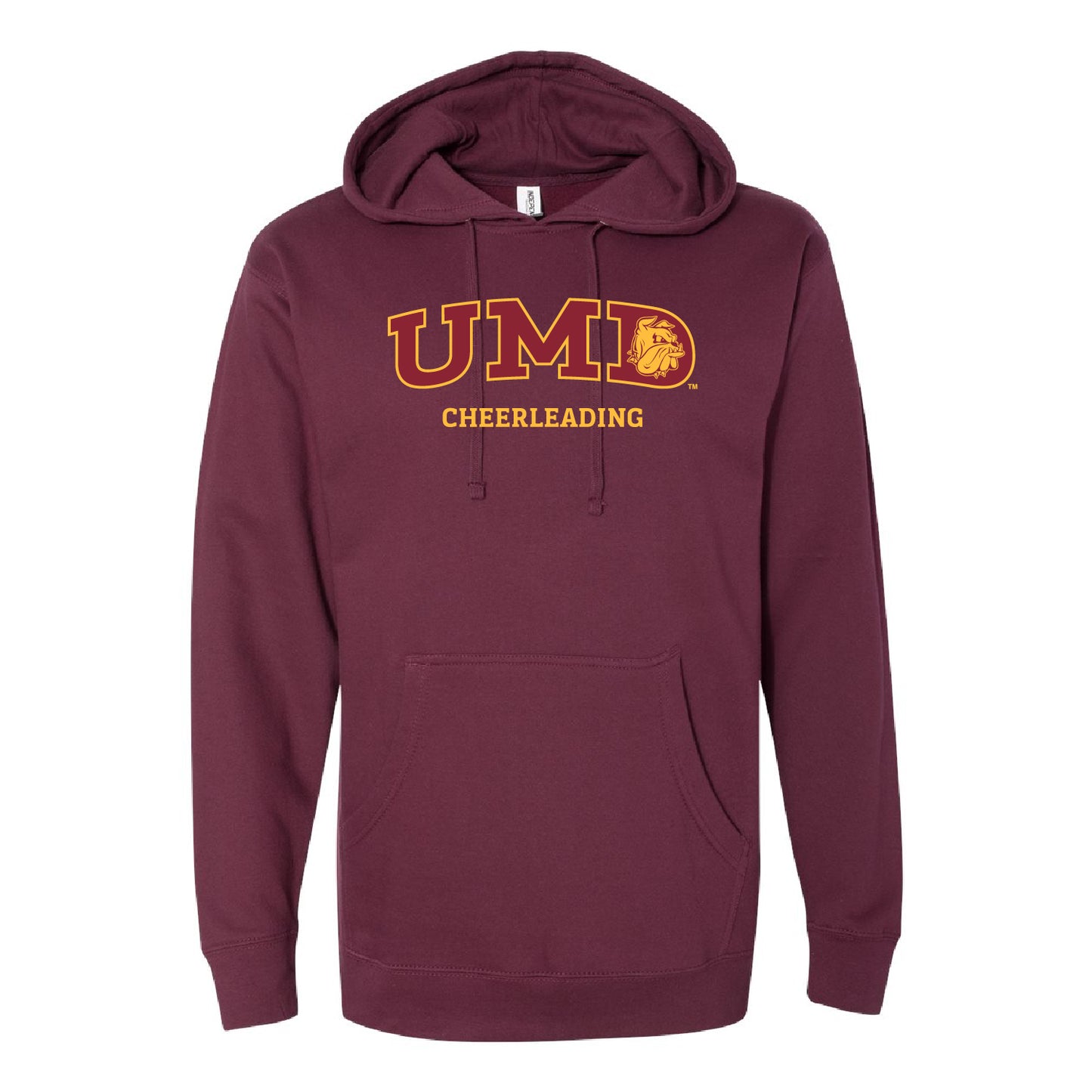 UMD Cheer Unisex Midweight Hooded Sweatshirt