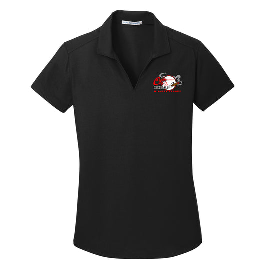 Cigars and Baseball Women's Dry Zone® Grid Polo