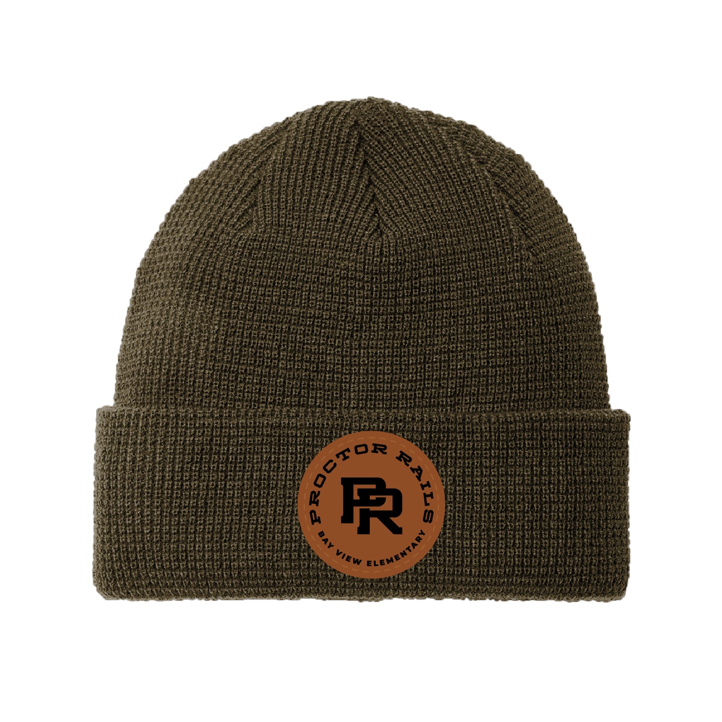 Bayview Elementary Thermal Knit Cuffed Beanie
