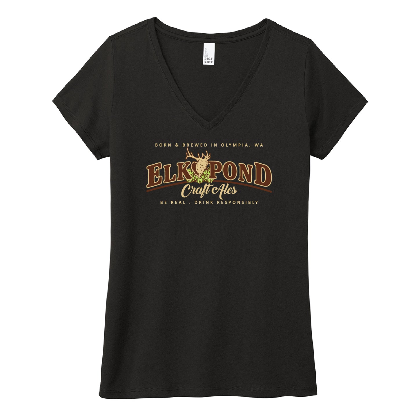 Elk Pond Craft Ales Women’s Perfect Tri ® V-Neck Tee