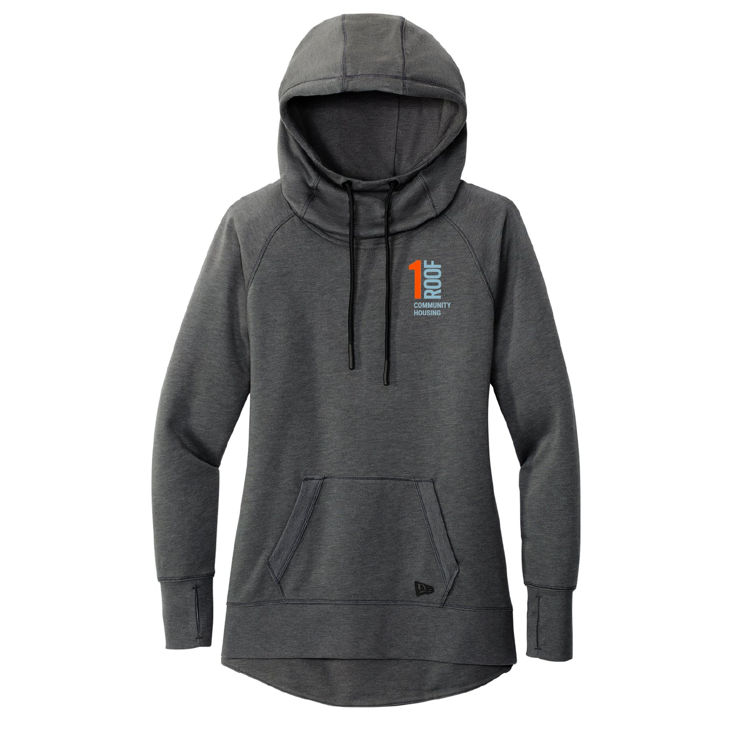 1Roof Women's Tri-Blend Fleece Pullover Hoodie