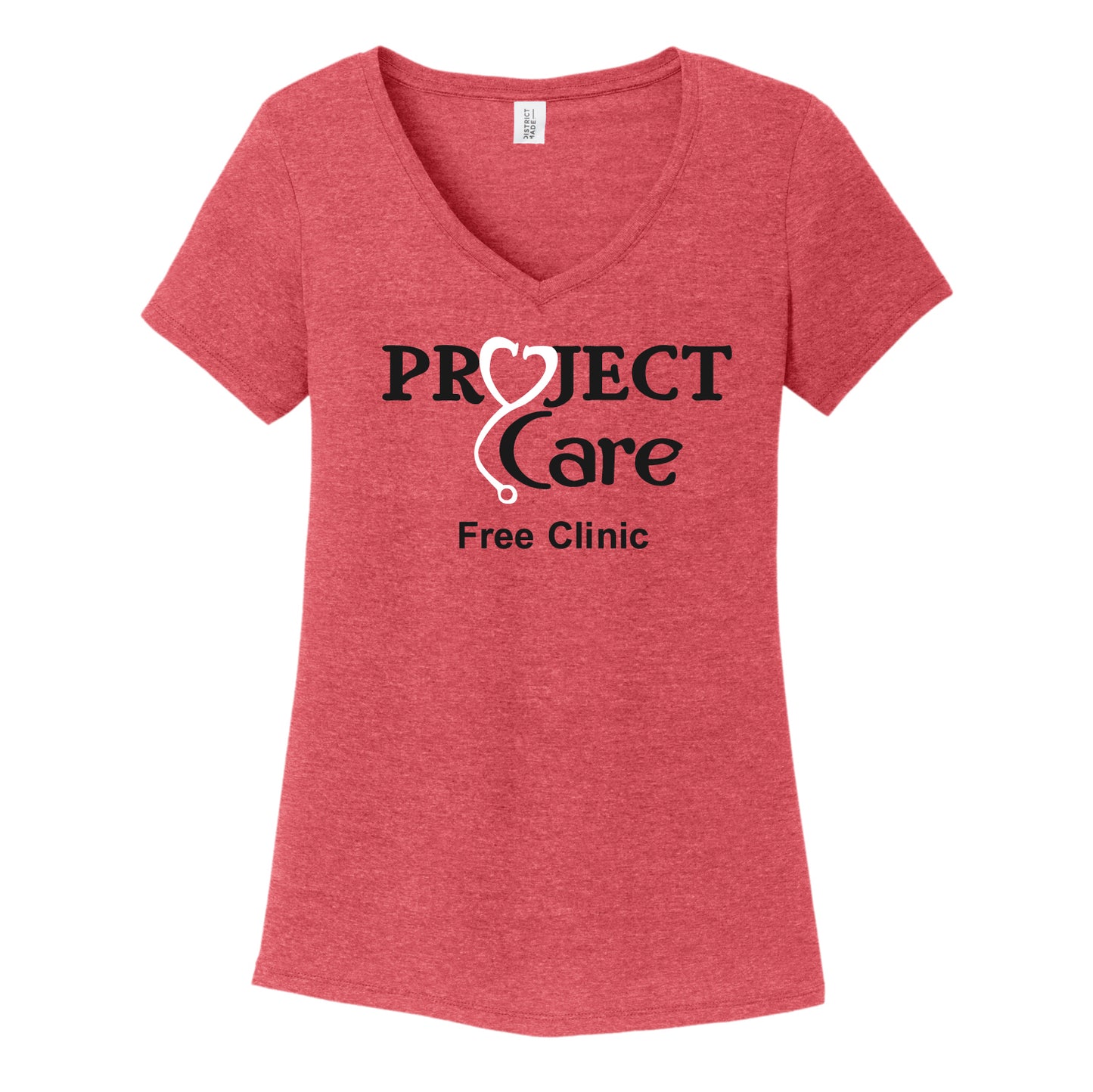 Project Care Women’s Perfect Tri V-Neck Tee