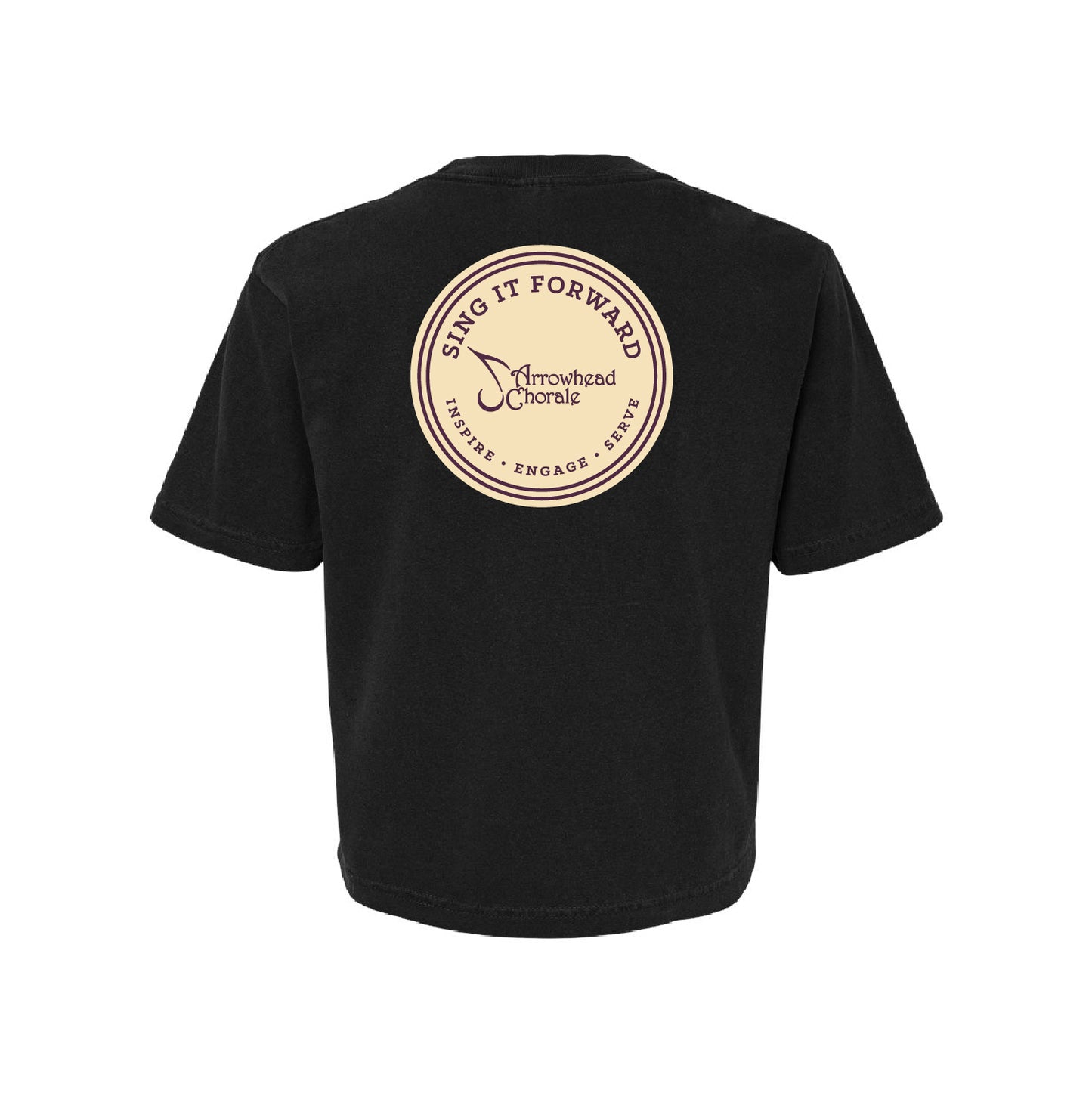 Arrowhead Chorale Sing It Forward Women's Heavyweight Boxy T-Shirt