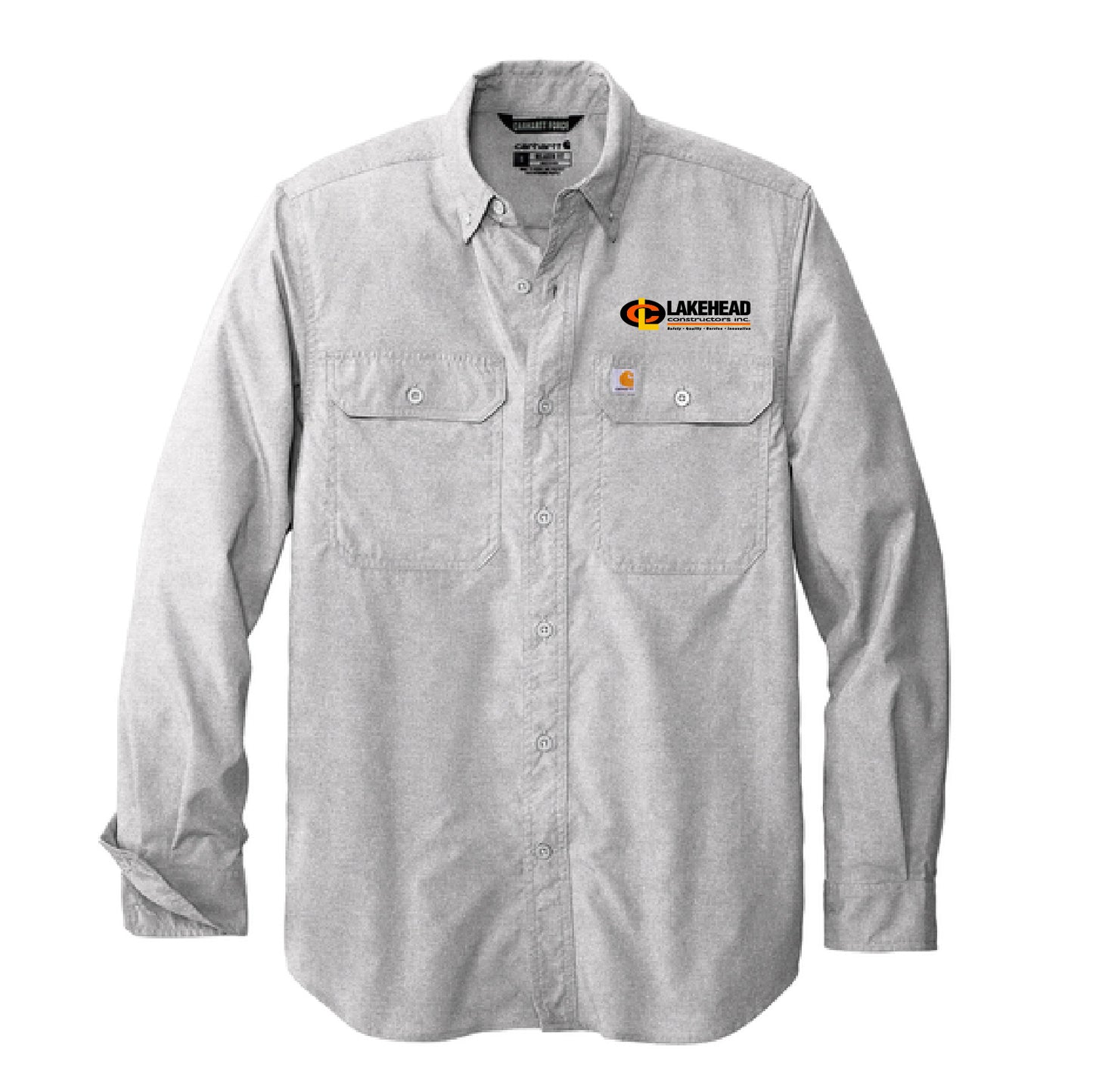 Lakehead Constructors Carhartt Force® Solid Long Sleeve Shirt