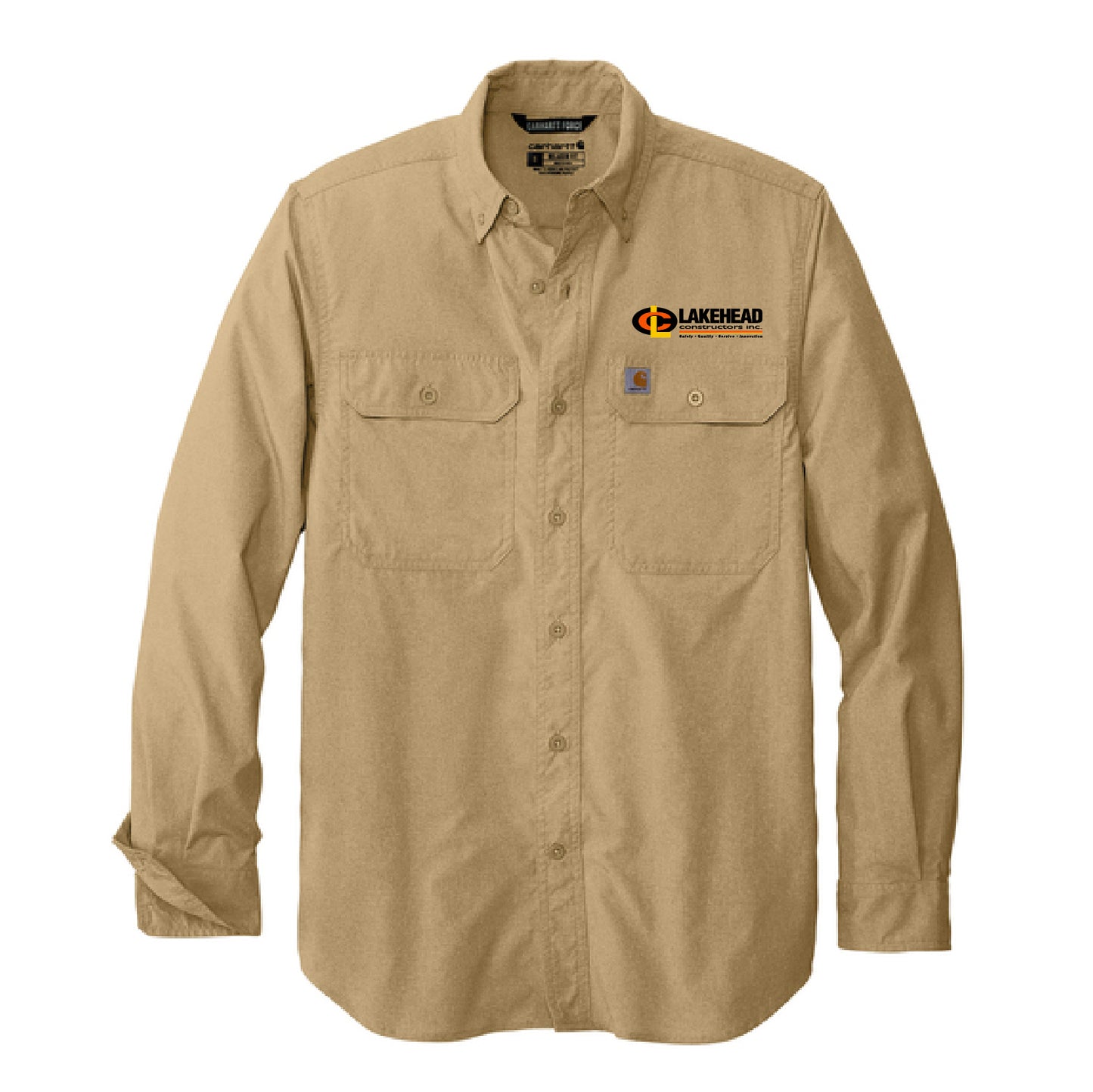 Lakehead Constructors Carhartt Force® Solid Long Sleeve Shirt