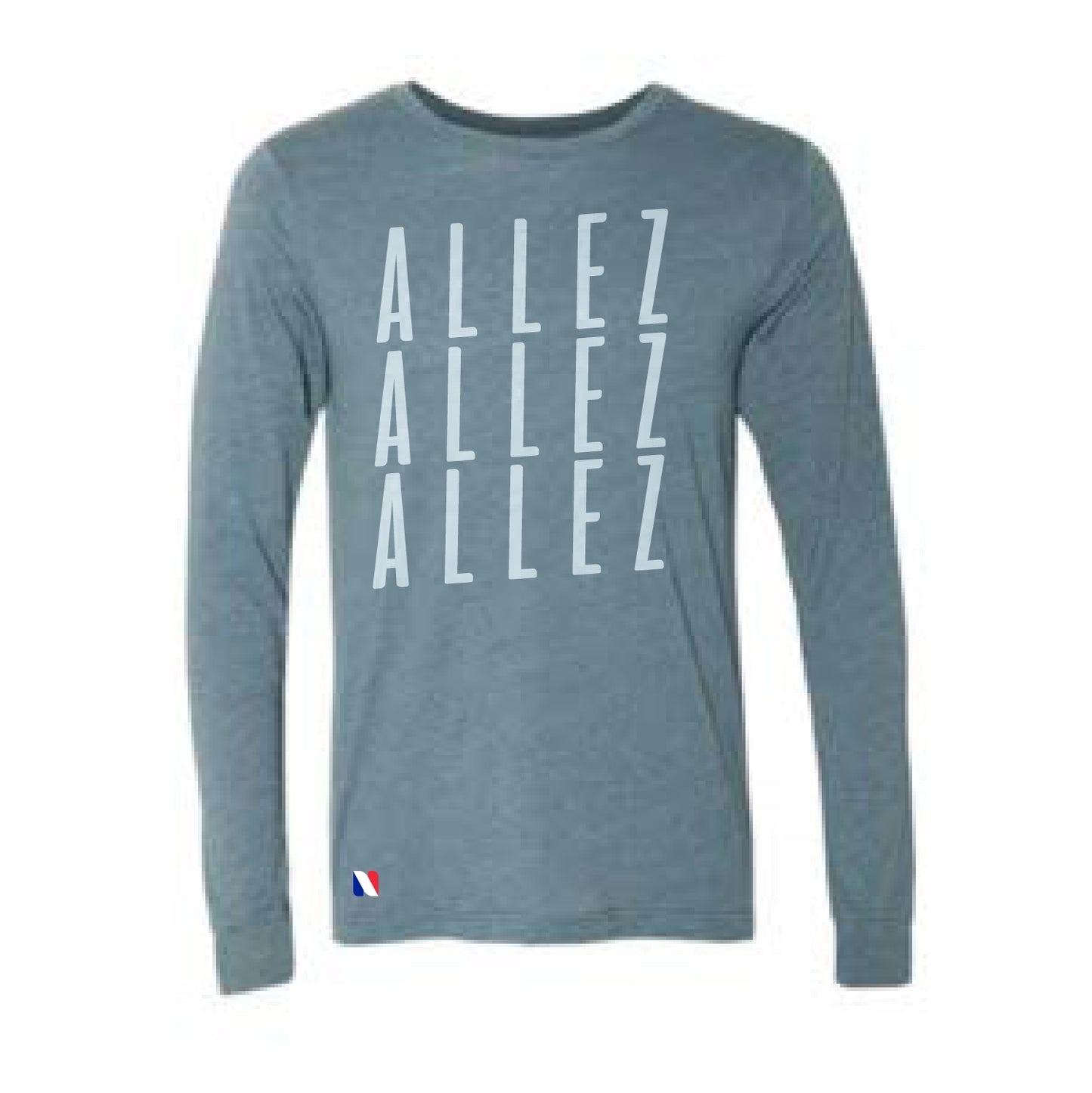 ALLEZ –  HEATHER CVC LONG SLEEVE TEE