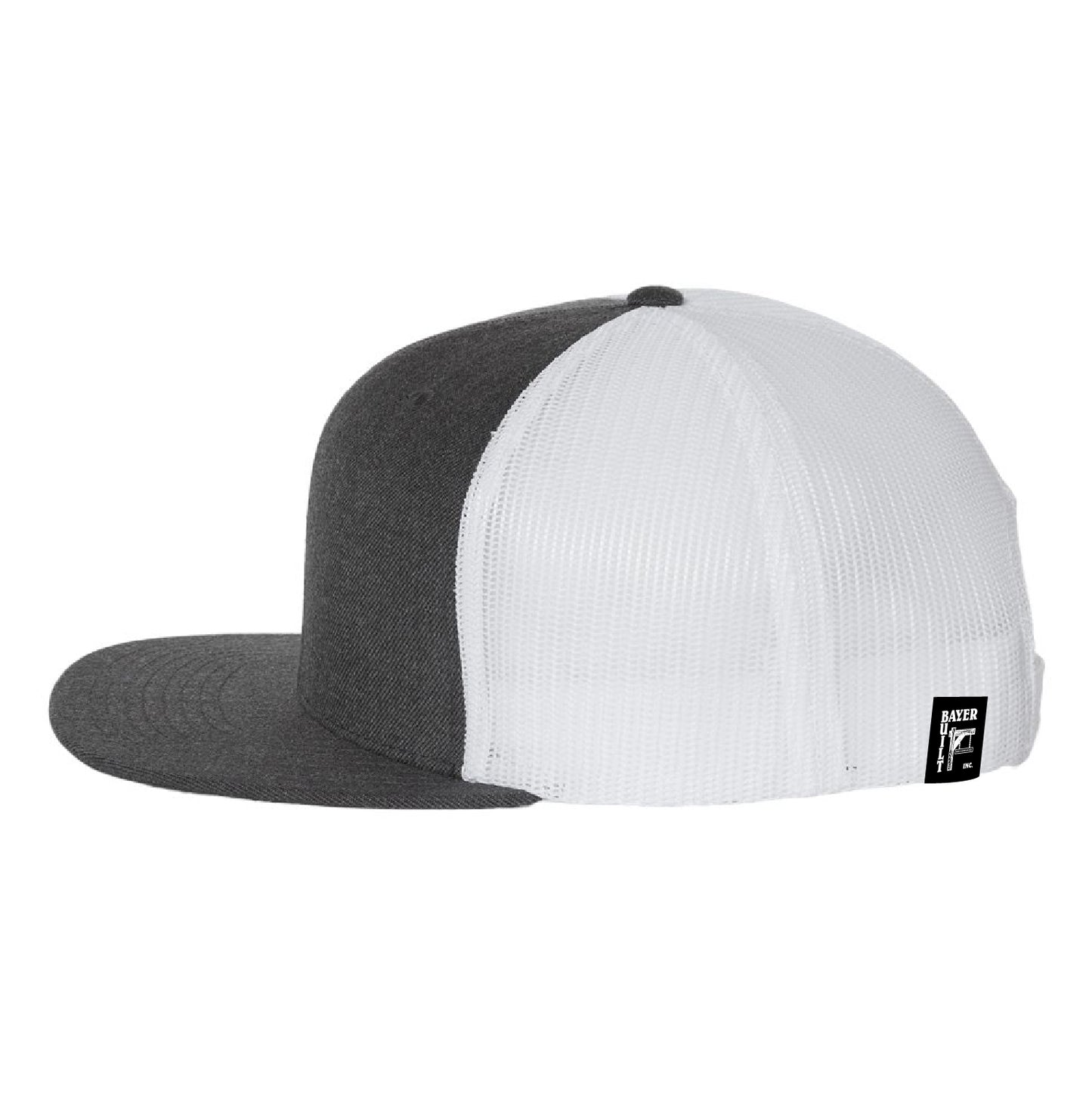 Bayer Built Wool Blend Flat Bill Trucker Cap 2