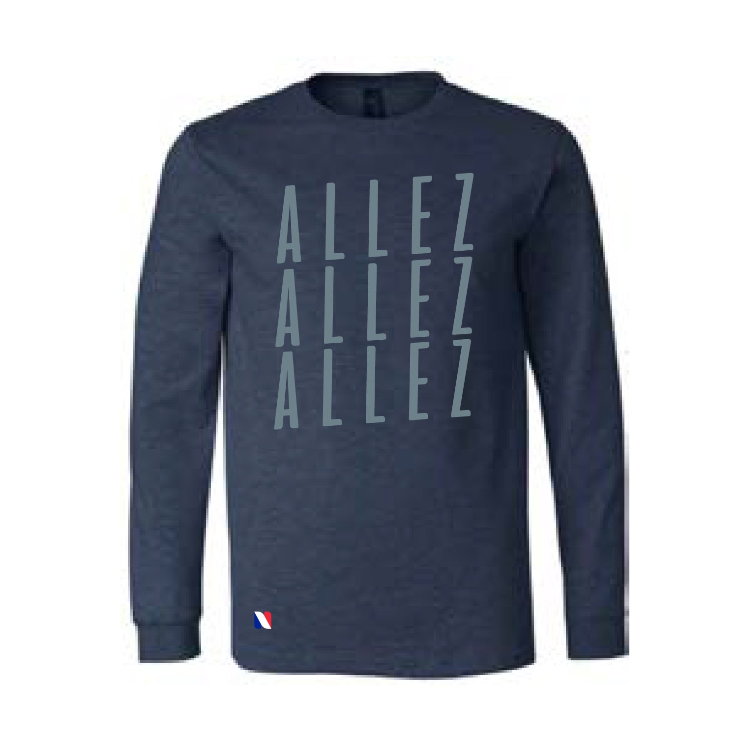 ALLEZ –  HEATHER CVC LONG SLEEVE TEE