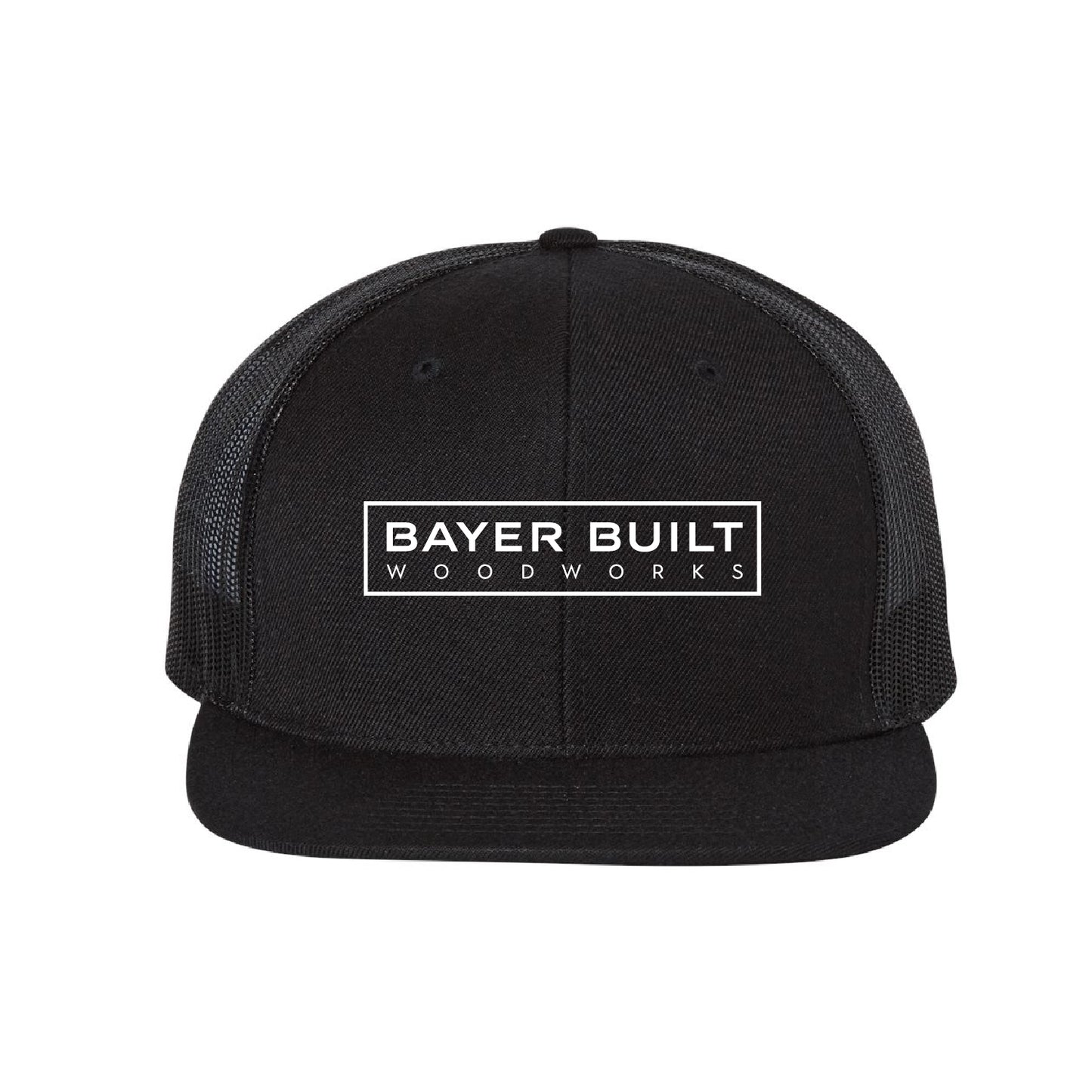 Bayer Built Wool Blend Flat Bill Trucker Cap 2