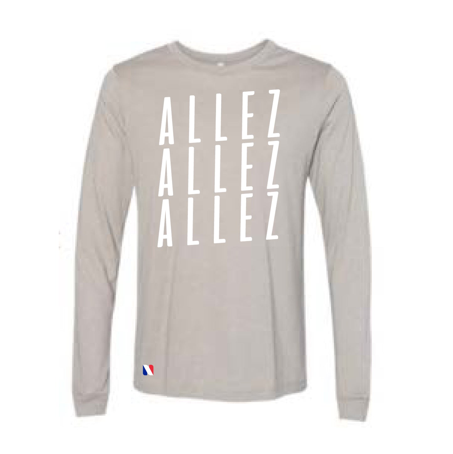 ALLEZ –  HEATHER CVC LONG SLEEVE TEE