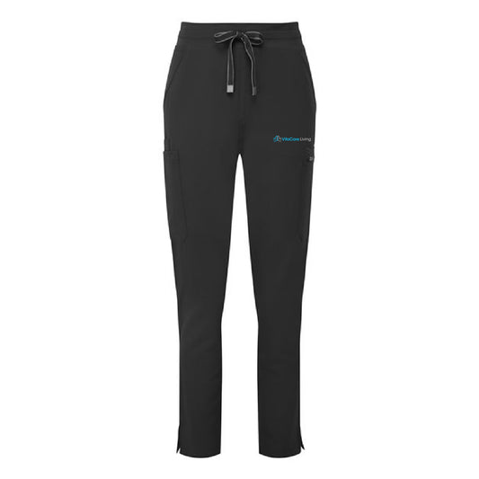 VitaCare Living Women's Relentless Stretch Cargo Scrub Pants