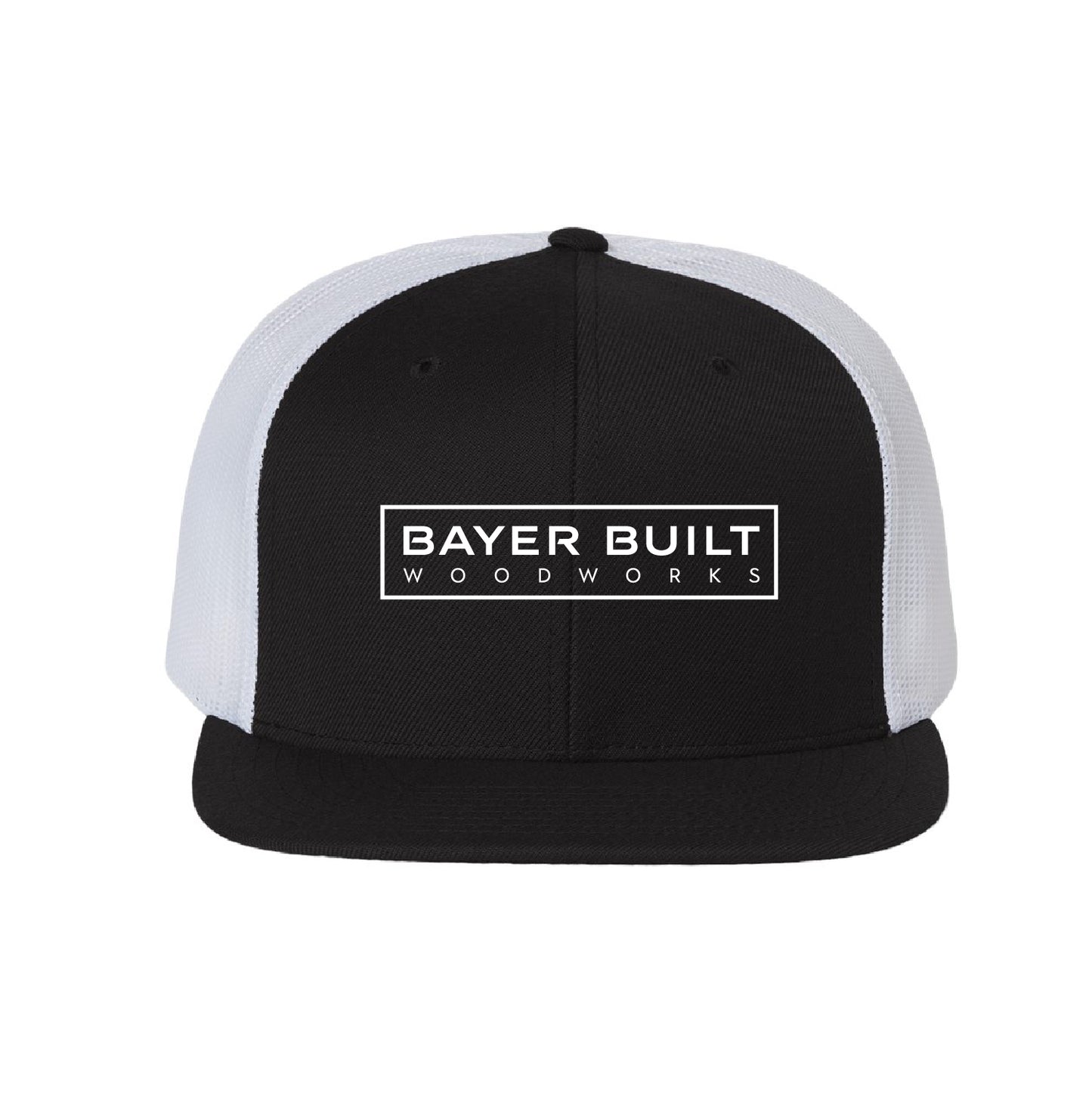 Bayer Built Wool Blend Flat Bill Trucker Cap 2