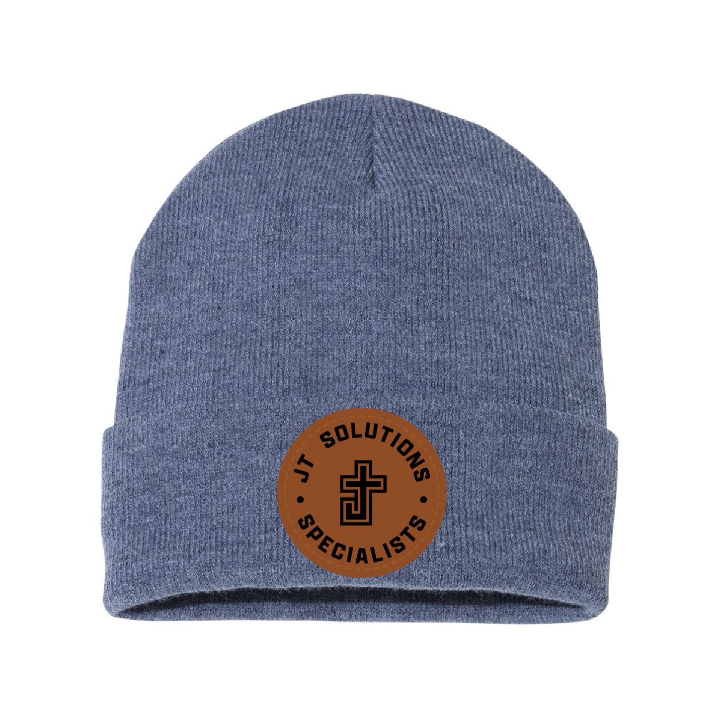 JT Solutions Solid Cuffed Beanie