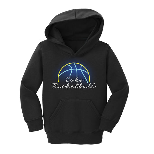 Esko Basketball Toddler Hooded Sweatshirt