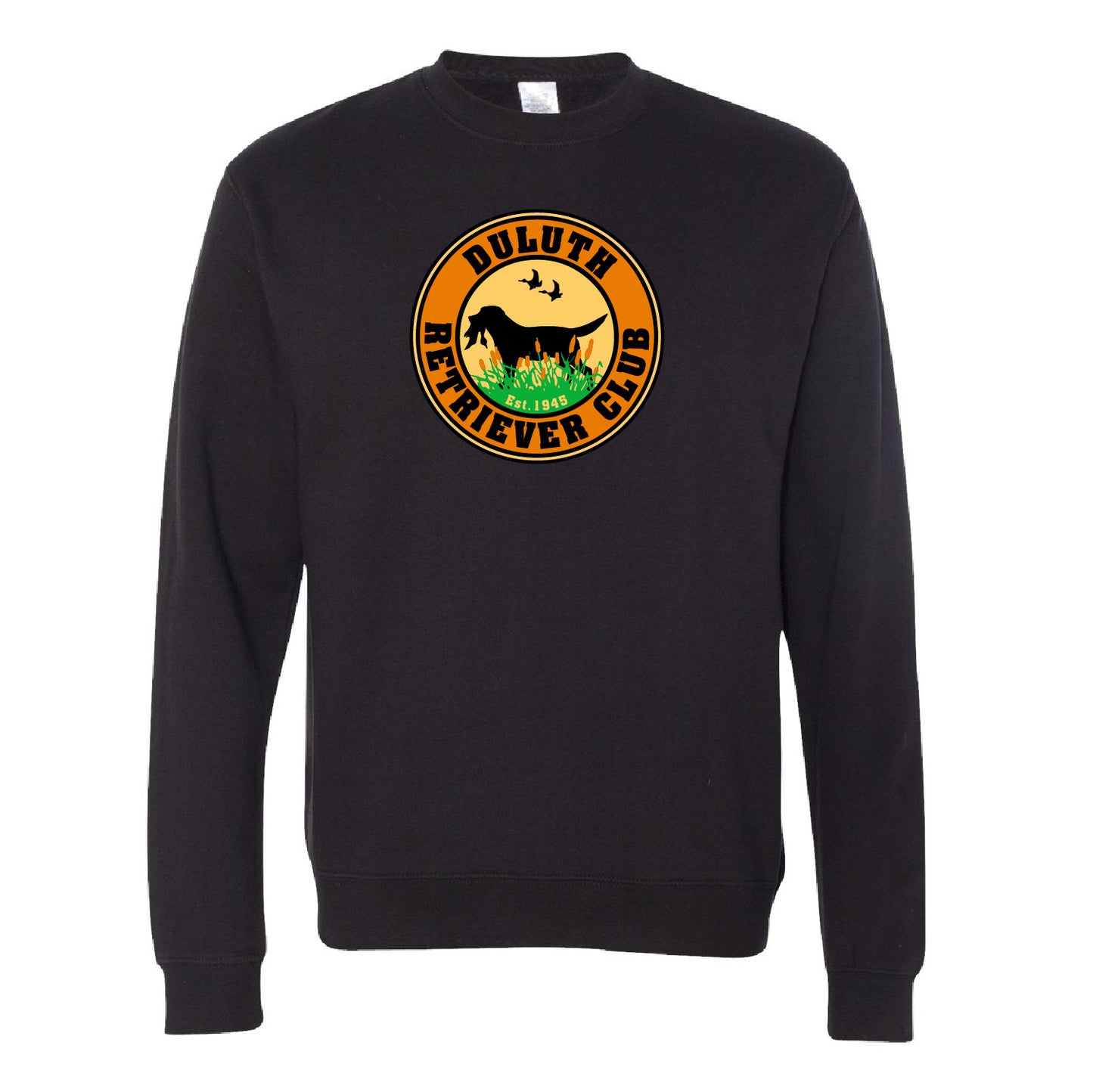 Duluth Retriever Club Unisex Midweight Sweatshirt (Full Front)