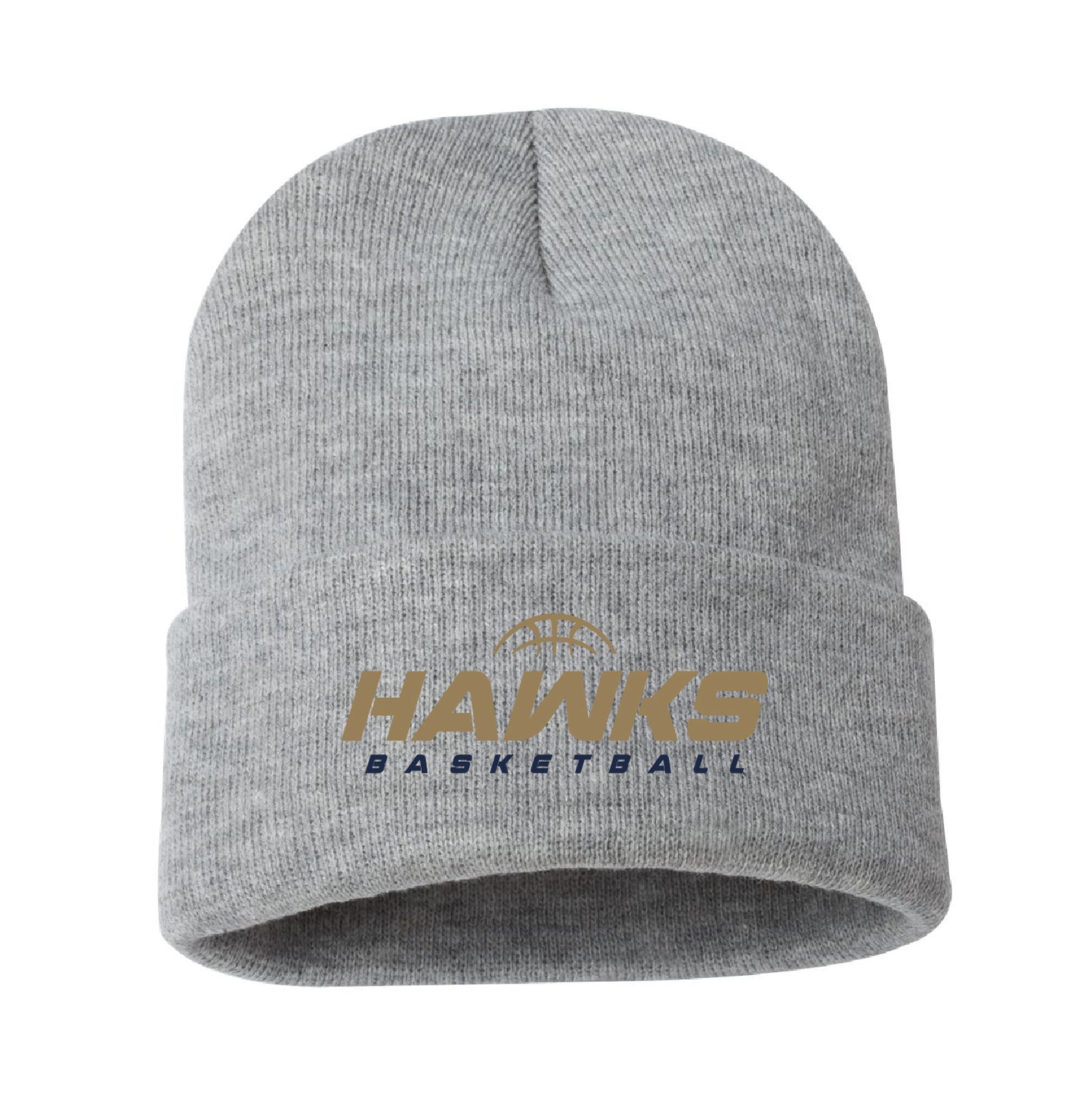 Hermantown Girls Basketball Solid Cuffed Beanie