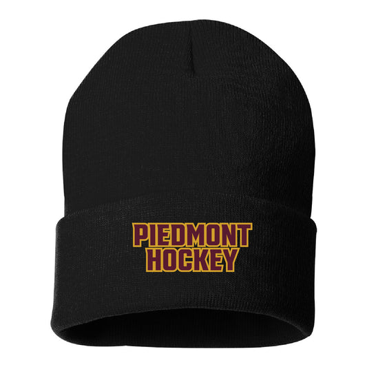 Piedmont Hockey Solid Cuffed Beanie