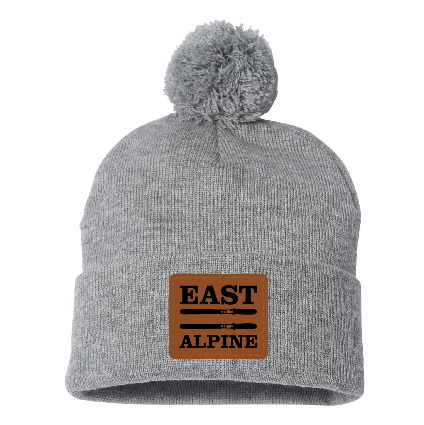 East Alpine Pom-Pom Cuffed Beanie