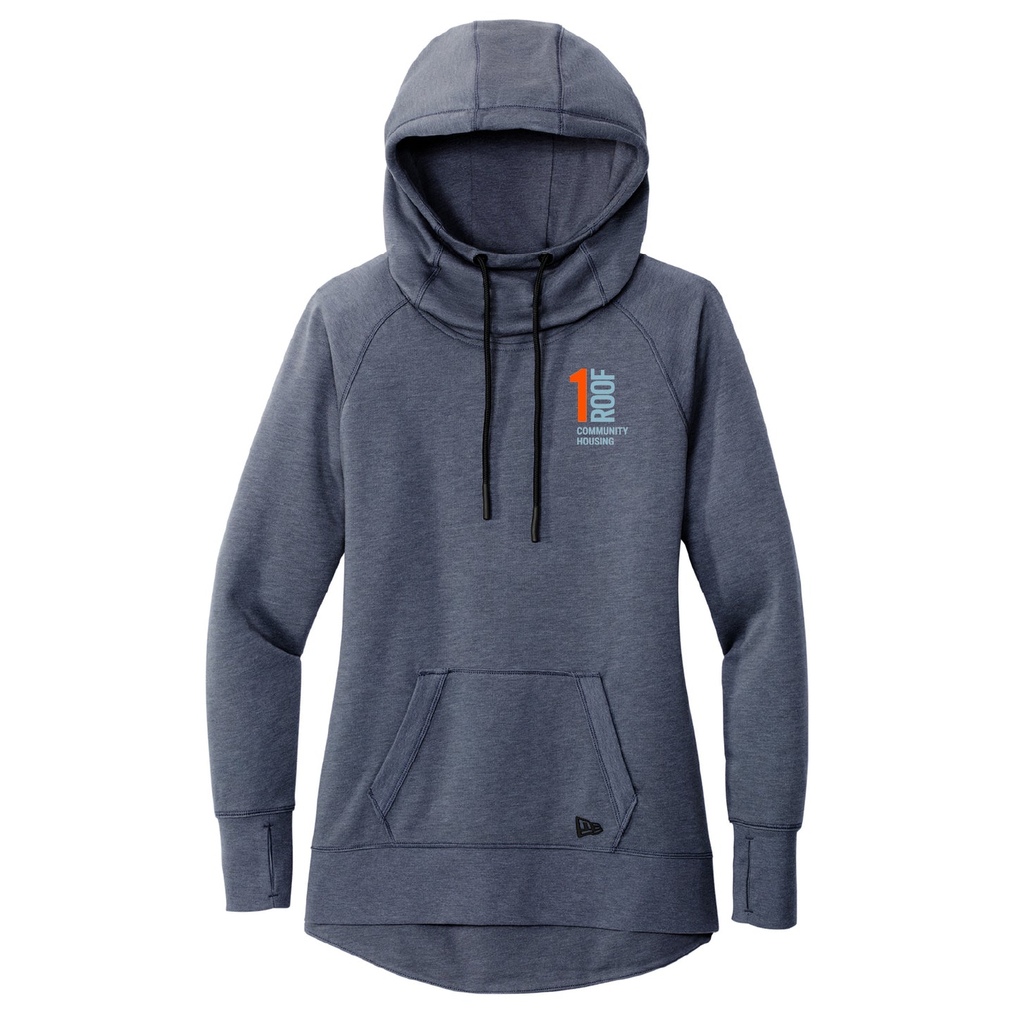 1Roof Women's Tri-Blend Fleece Pullover Hoodie