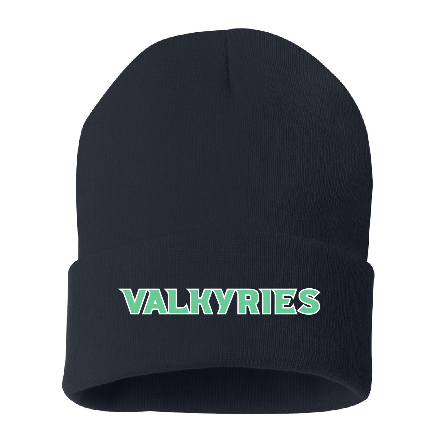 218 Lax Valkyries Solid 12" Cuffed Beanie