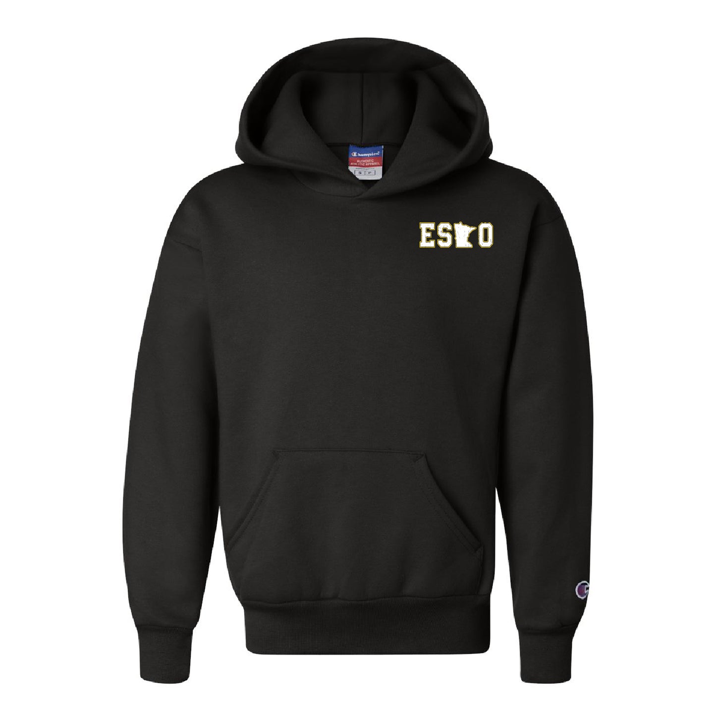 Esko Logo Champion Youth Powerblend® Pullover Hooded Sweatshirt