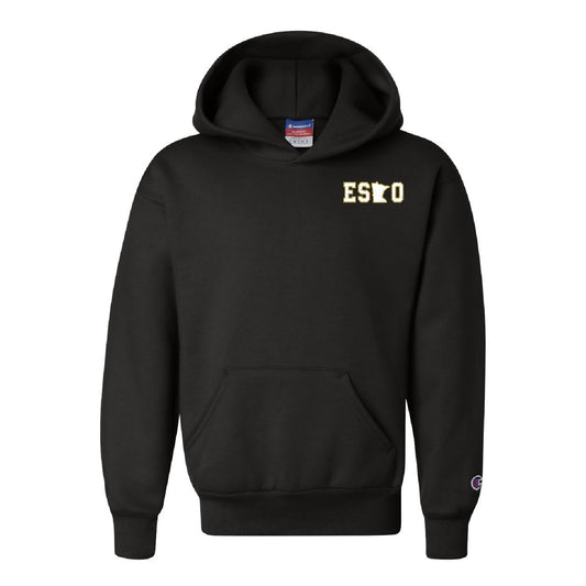 Esko Logo Champion Youth Powerblend® Pullover Hooded Sweatshirt