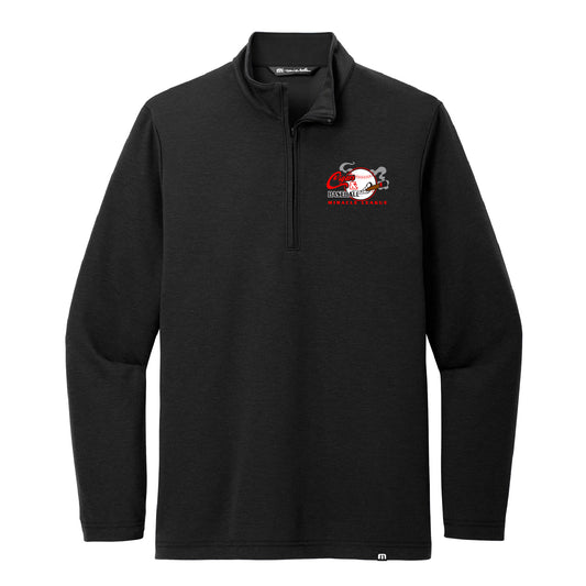 Cigars and Baseball TravisMathew Coveside 1/4-Zip