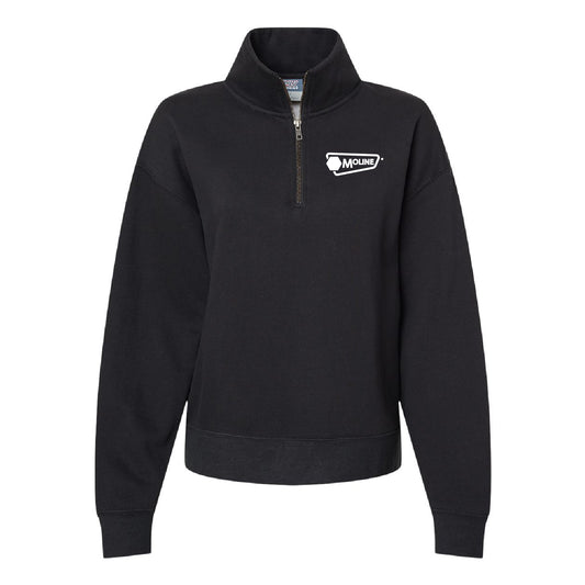 Moline Women's Sueded Fleece Quarter-Zip