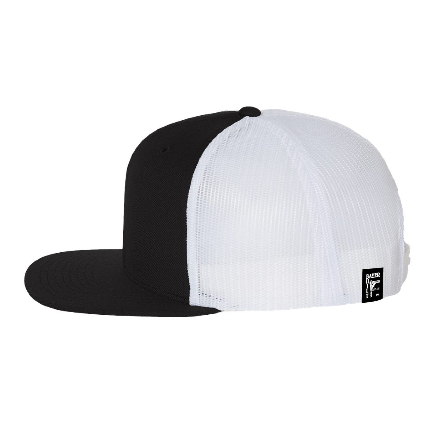 Bayer Built Wool Blend Flat Bill Trucker Cap 2