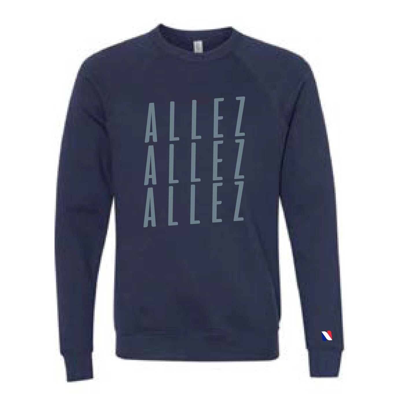 ALLEZ –  SPONGE FLEECE RAGLAN CREWNECK SWEATSHIRT