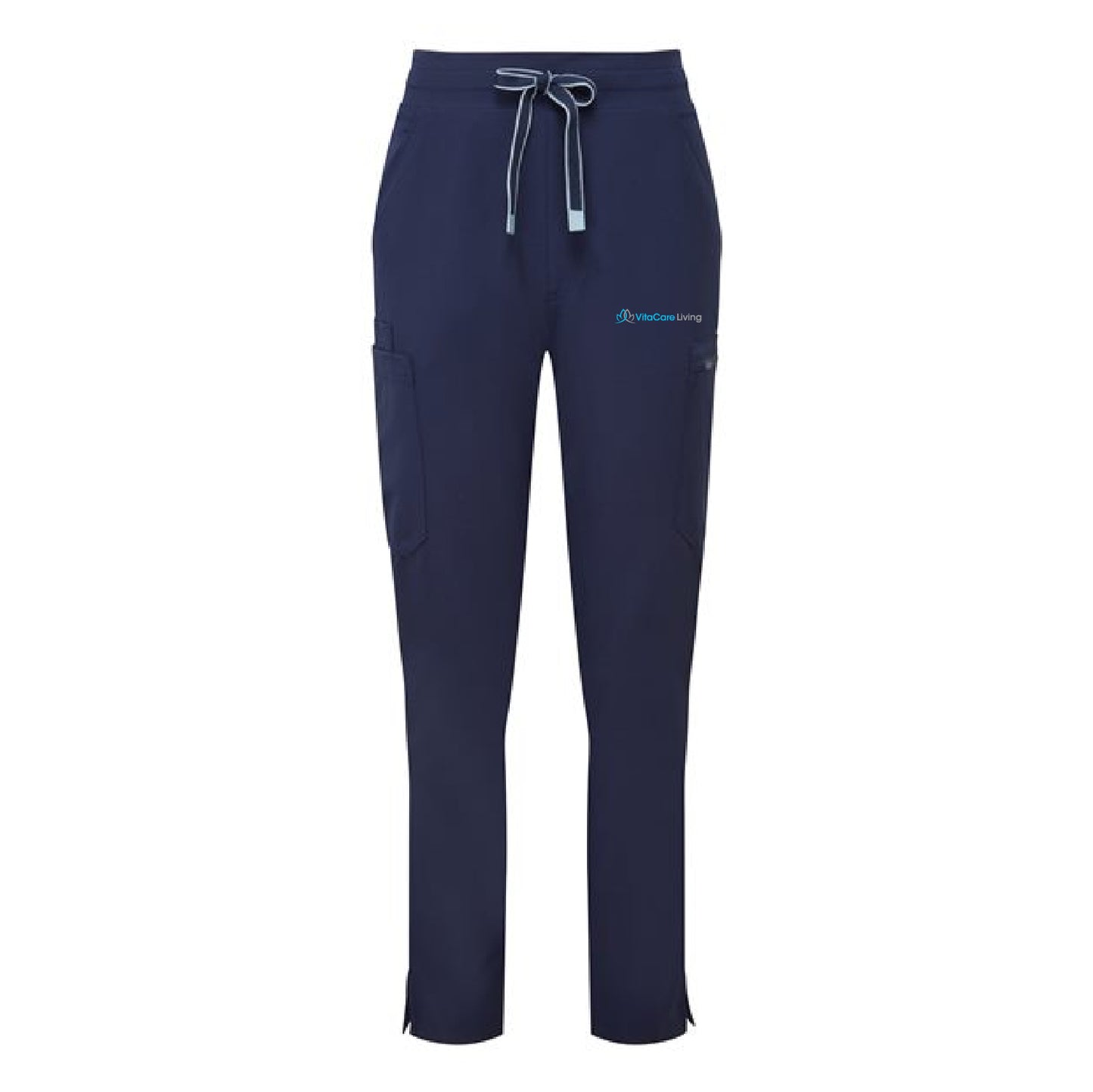 VitaCare Living Women's Relentless Stretch Cargo Scrub Pants