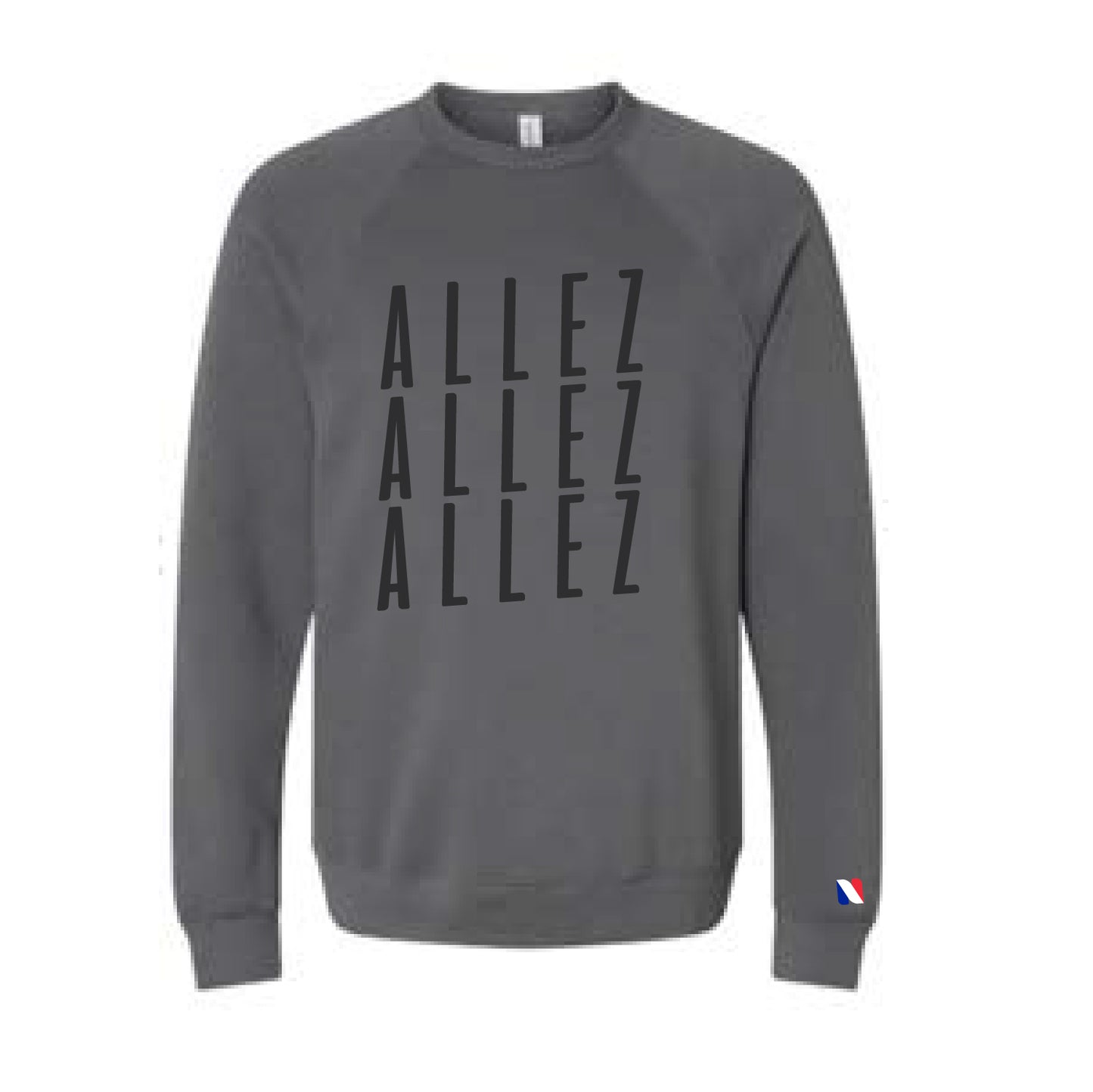 ALLEZ –  SPONGE FLEECE RAGLAN CREWNECK SWEATSHIRT