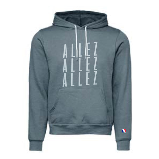 ALLEZ –  BELLA+CANVAS® SPONGE FLEECE HOODIE SWEATSHIRT