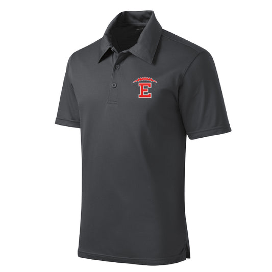 Duluth East Football  PosiCharge Active Textured Polo Design 2