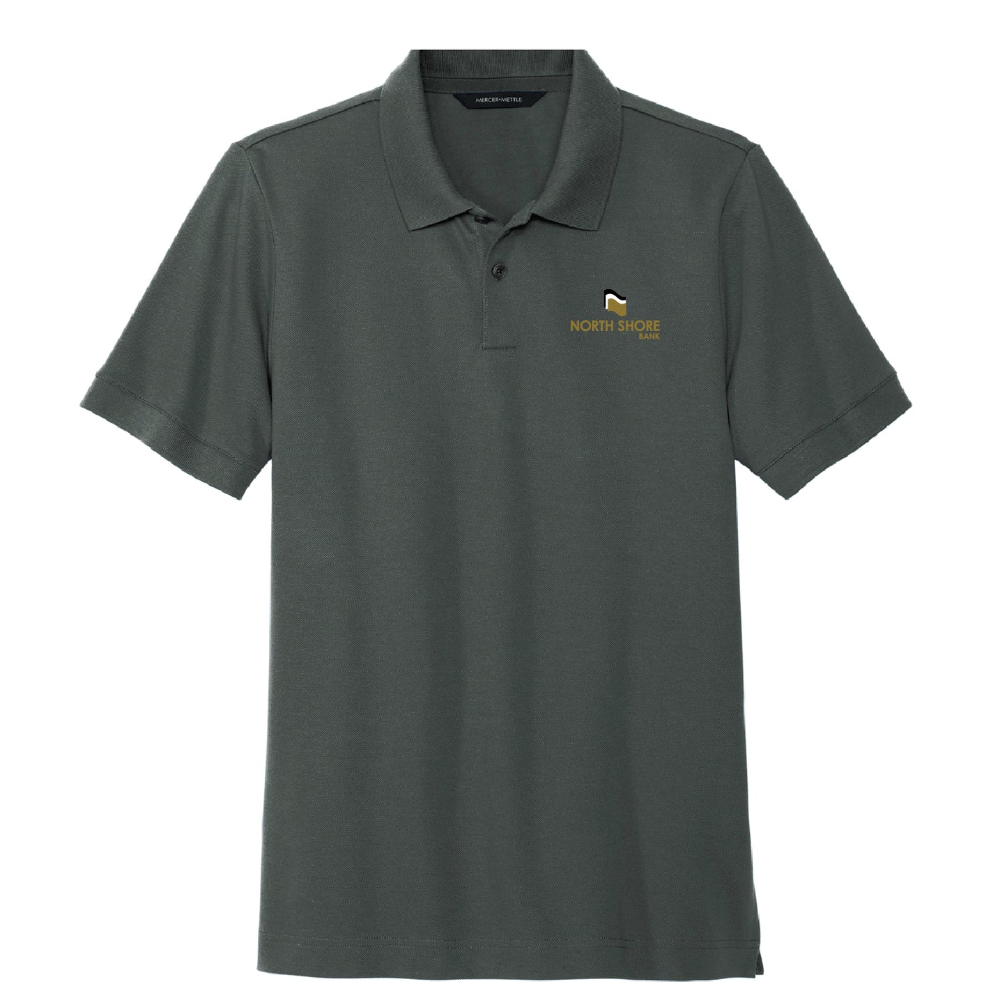 NSB Bank Stretch Heavyweight Pique Polo