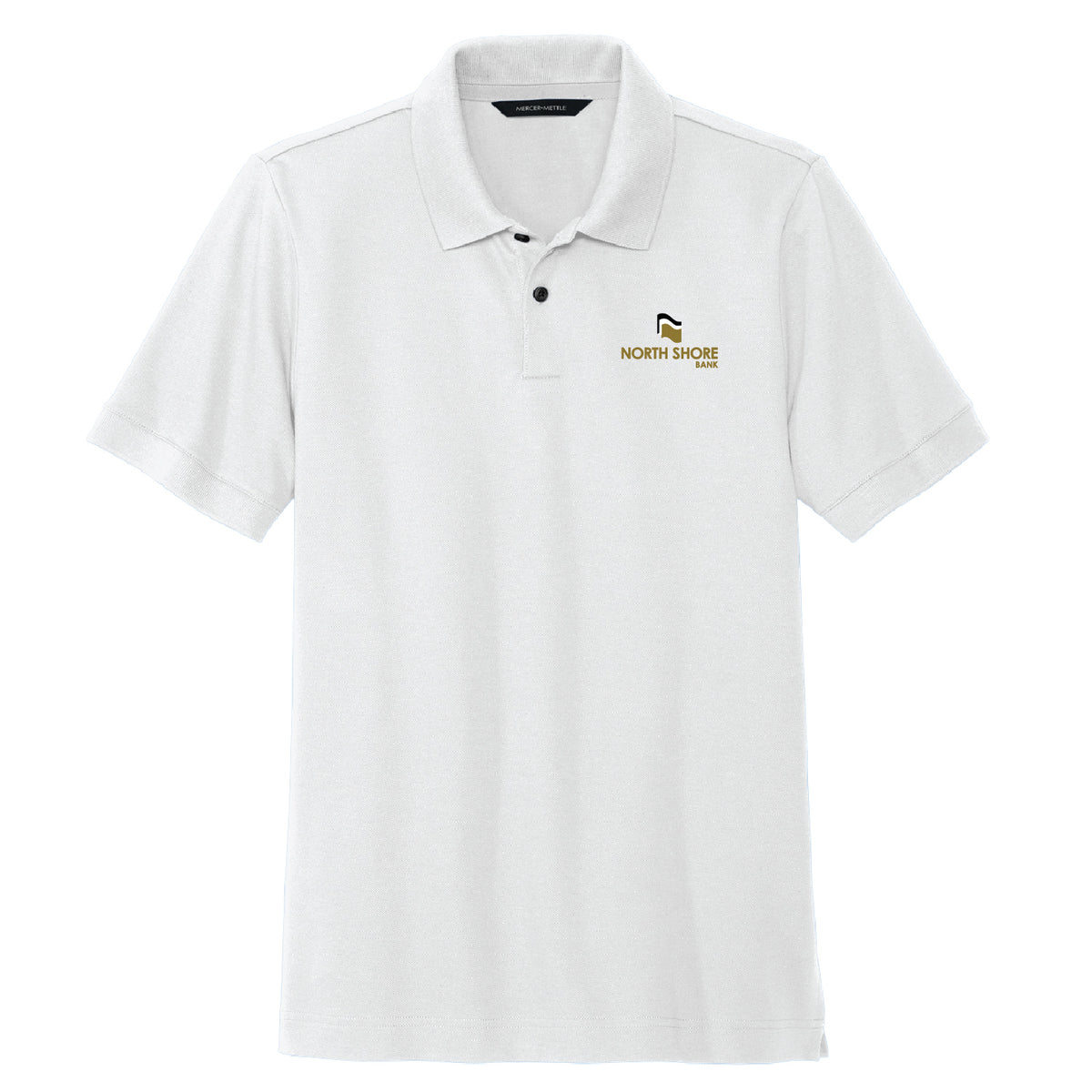 NSB Bank Stretch Heavyweight Pique Polo