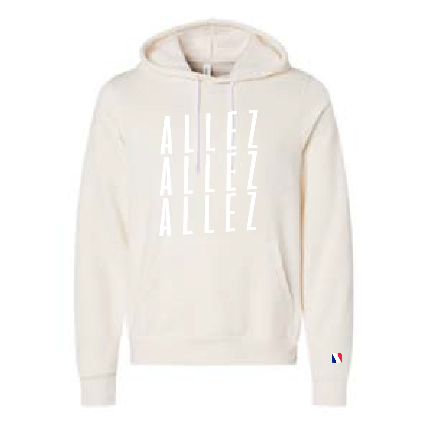 ALLEZ –  BELLA+CANVAS® SPONGE FLEECE HOODIE SWEATSHIRT