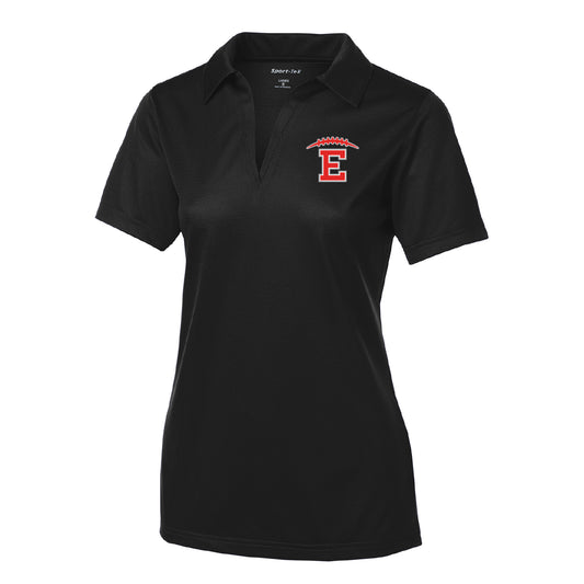 Duluth East Football Ladies PosiCharge Active Textured Polo Design 2