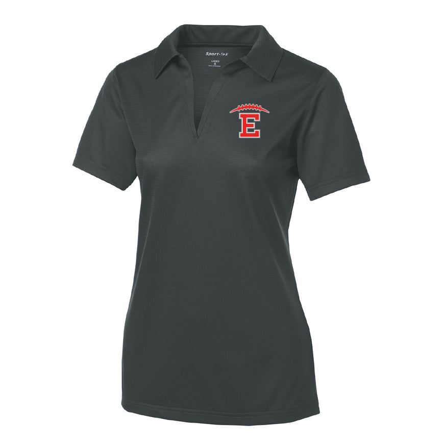 Duluth East Football Ladies PosiCharge Active Textured Polo Design 2