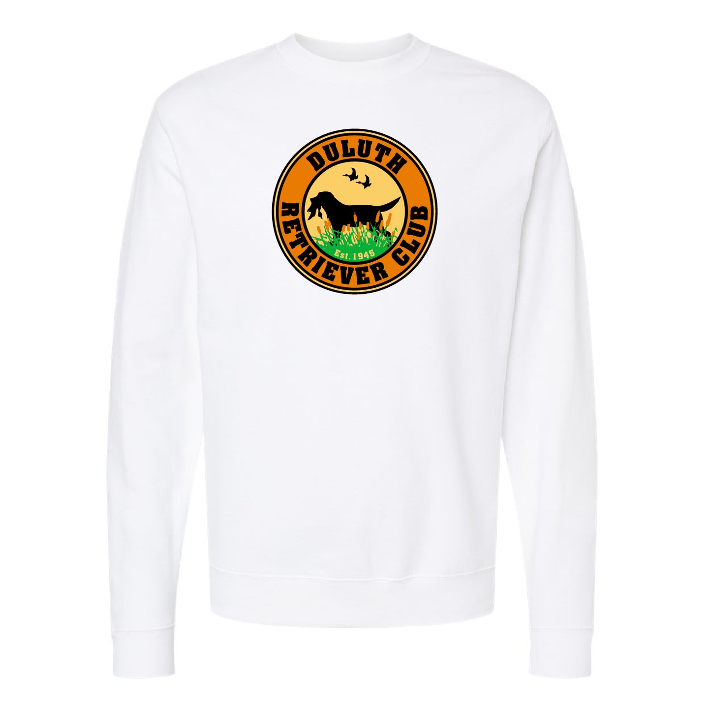 Duluth Retriever Club Unisex Midweight Sweatshirt (Full Front)