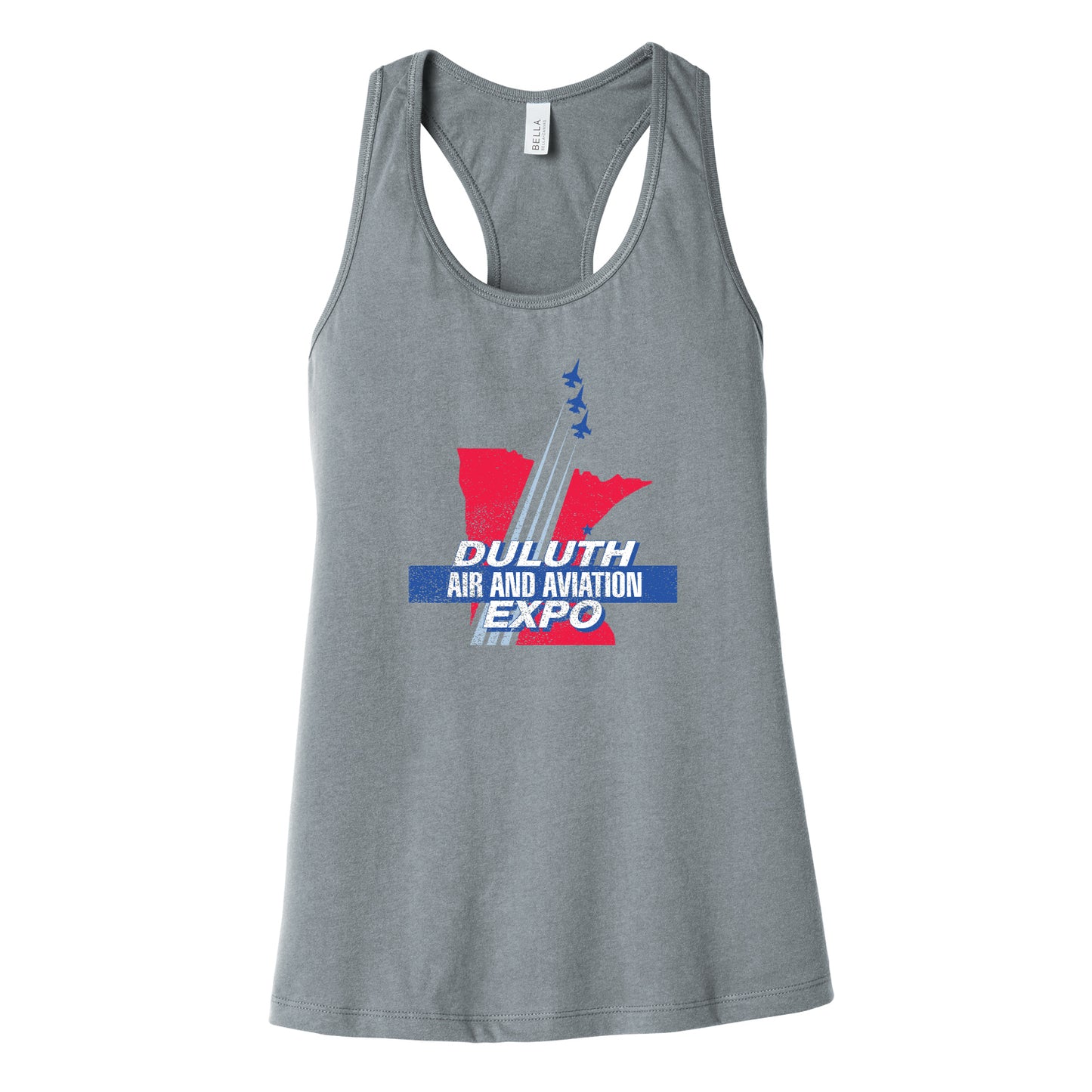 Duluth Airshow Women’s Jersey Racerback Tank