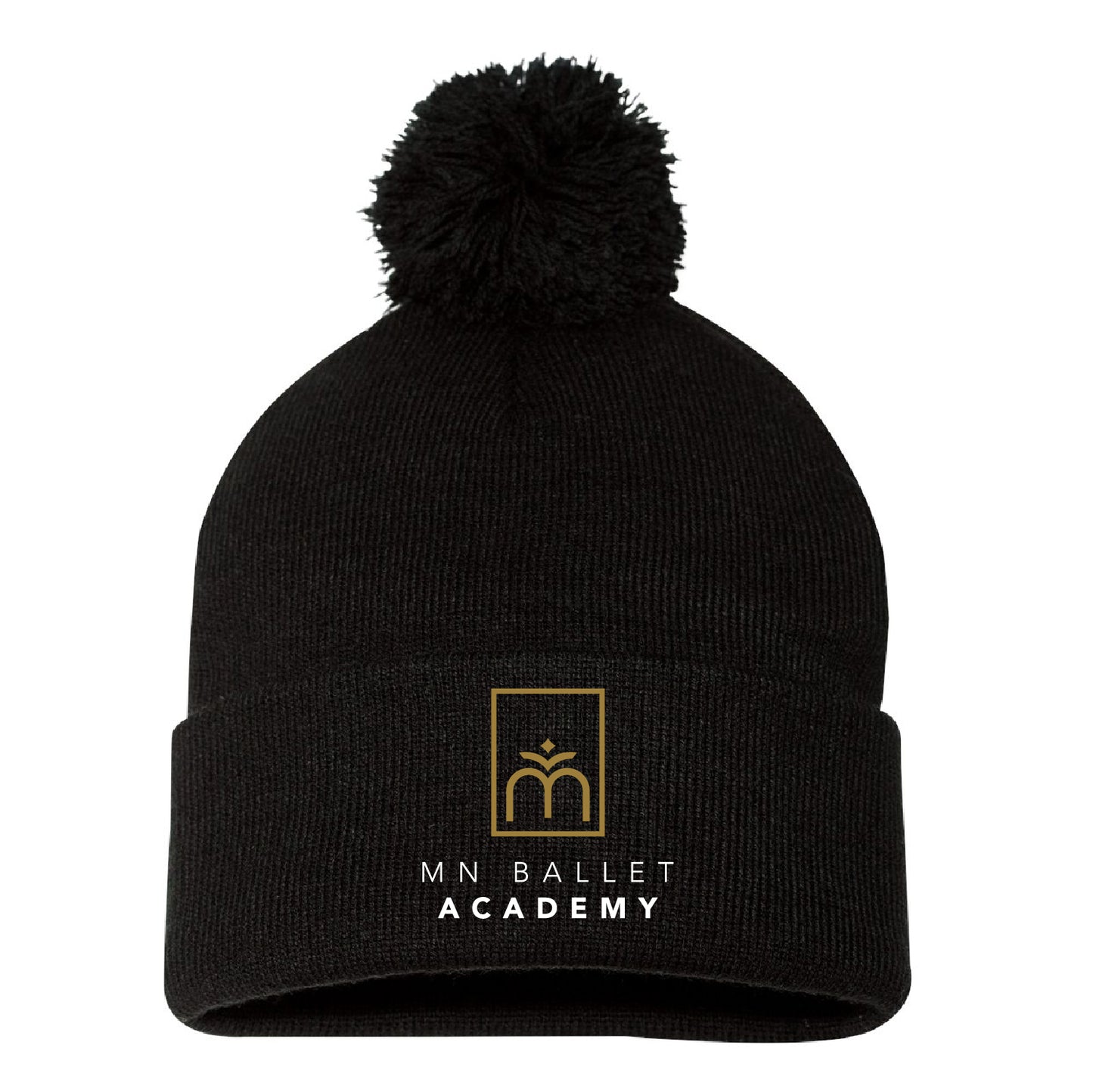 Minnesota Ballet Pom-Pom Cuffed Beanie