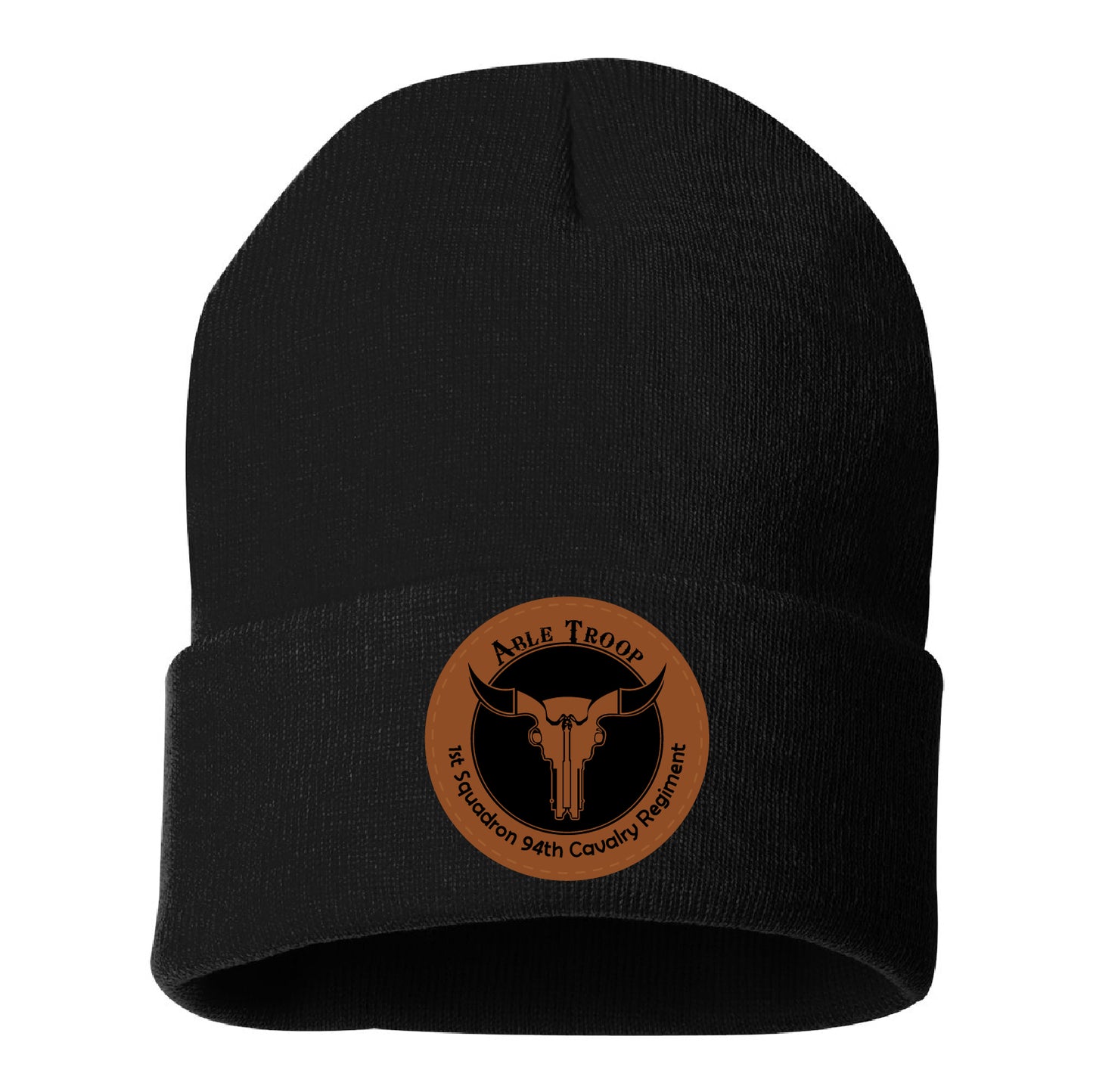 A Troop Solid Cuffed Beanie