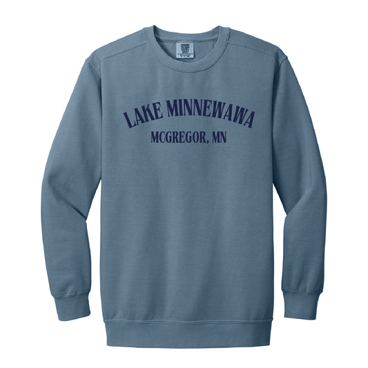 Big Sandy Clothing Garment-Dyed Sweatshirt (Lake Minnewawa)